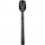 0.75oz Catering Perforated Serving Spoon 10" Handle Black Polycarbonate| TurcoBazaar BSPC10P