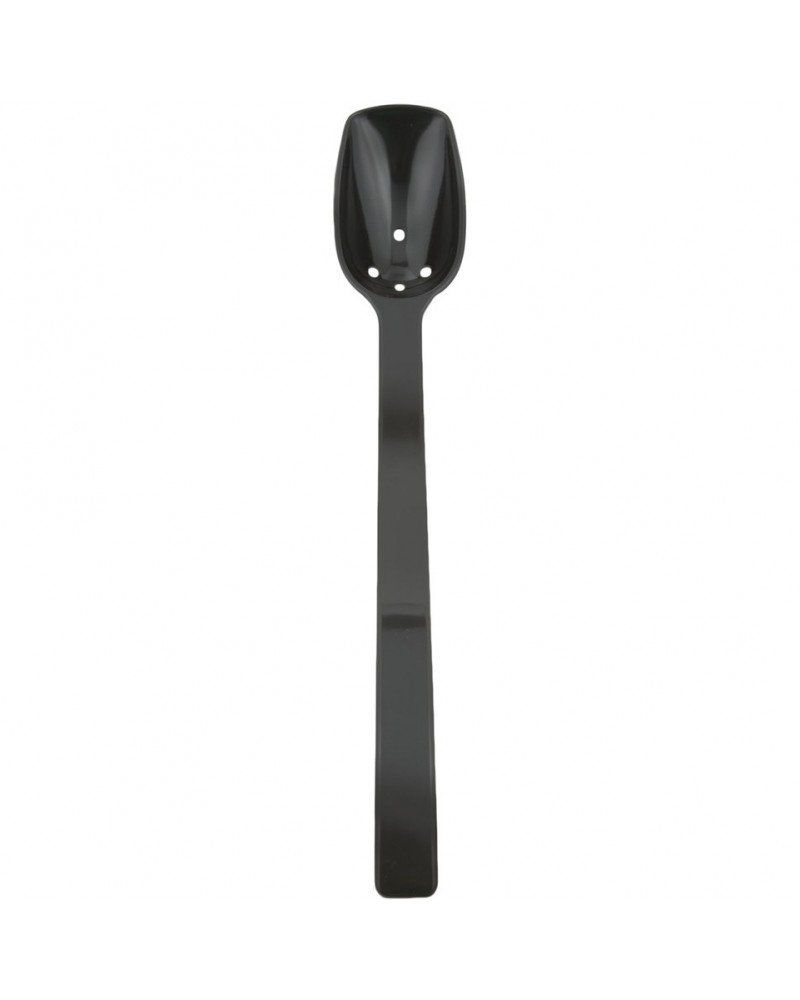 0.75oz Catering Perforated Serving Spoon 10" Handle Black Polycarbonate| TurcoBazaar BSPC10P 0.75oz Catering Perforated Serving Spoon 10" Handle Black Polycarbonate| TurcoBazaar BSPC10P