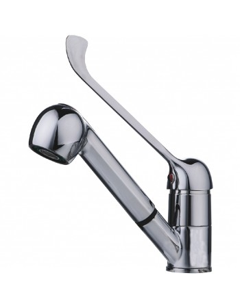 Lever-Handle Mixer Tap with Swivel Spout Chrome | TurcoBazaar BXF202