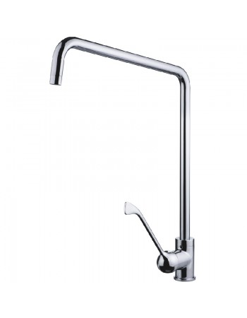 Tall Lever-Handle Mixer Tap with High Swivel Spout Chrome | TurcoBazaar BXF204