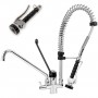 Commercial Deck-Mounted Mini Pre-Rinse Spray Unit with Add-On Faucet Chrome | TurcoBazaar BXF216