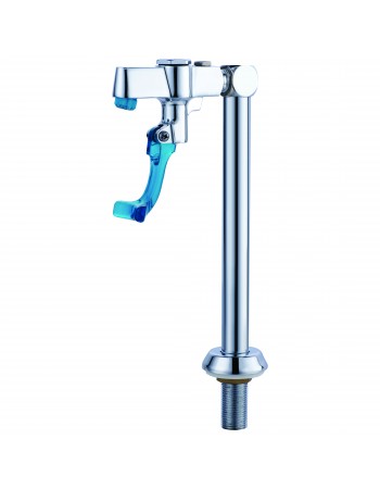 8" Pedestal Push-Back Single Glass Filler Faucet with Instant Shut-Off | TurcoBazaar BXF228