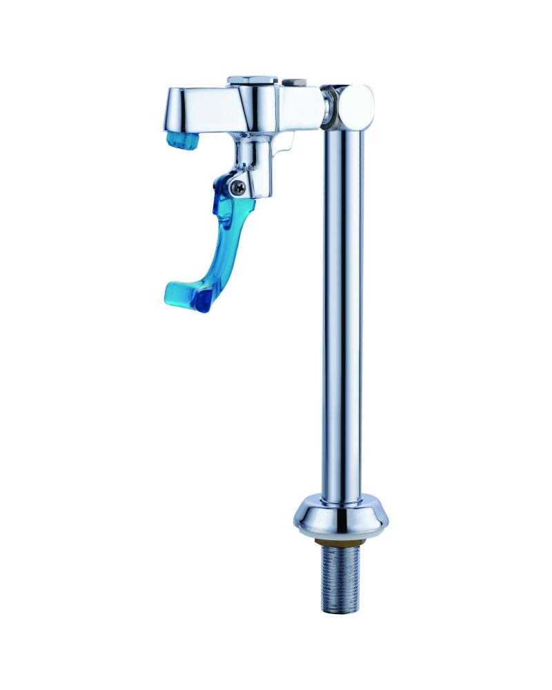 8" Pedestal Push-Back Single Glass Filler Faucet with Instant Shut-Off | TurcoBazaar BXF228