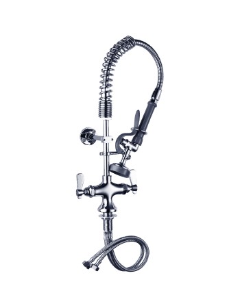 Deck-Mounted Commercial Pre-Rinse Unit with 22" Hose & Spray Valve | TurcoBazaar BXF242