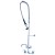8" Center Wall Mounted Pre-Rinse Unit with Add-On Faucet & 18" Riser & 44" Hose & 12" Swing Spout | TurcoBazaar BXF248