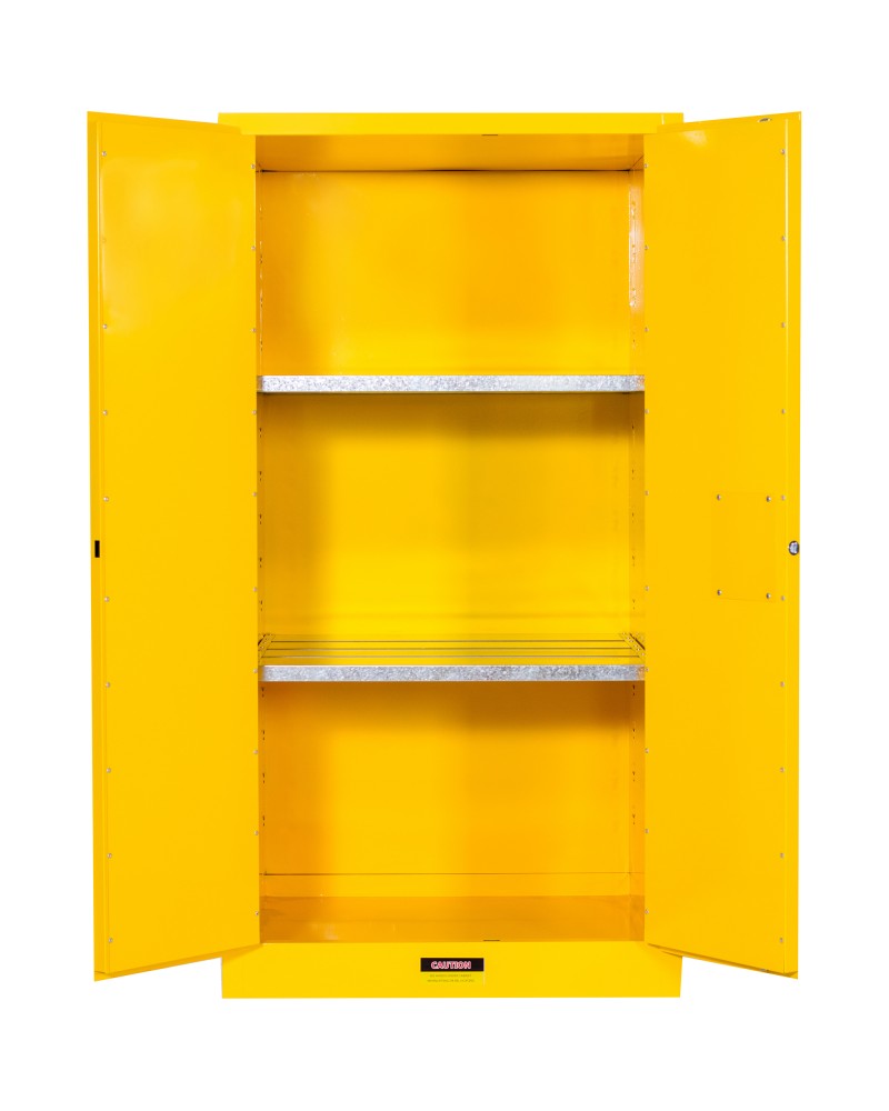 60 Gallon / 227 Litre Flammable Safety COSHH Cabinet 860x860x1650mm | TurcoBazaar BY60