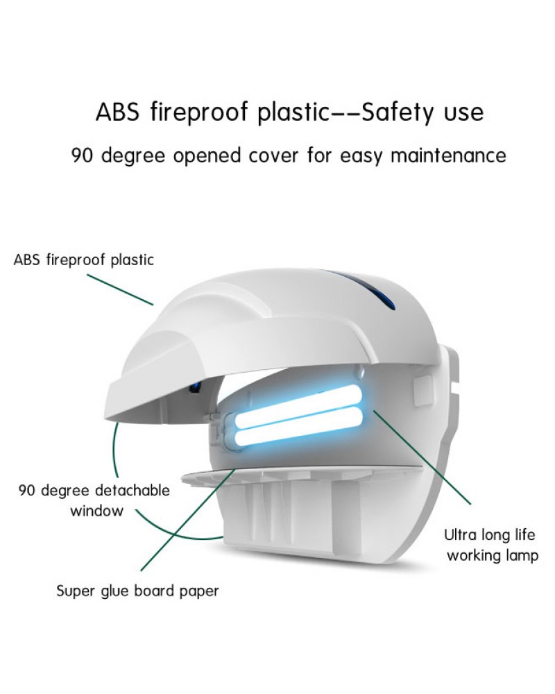 Commercial Glue board Insect Trap 50m2 1x18W Chemical free | TurcoBazaar C515W