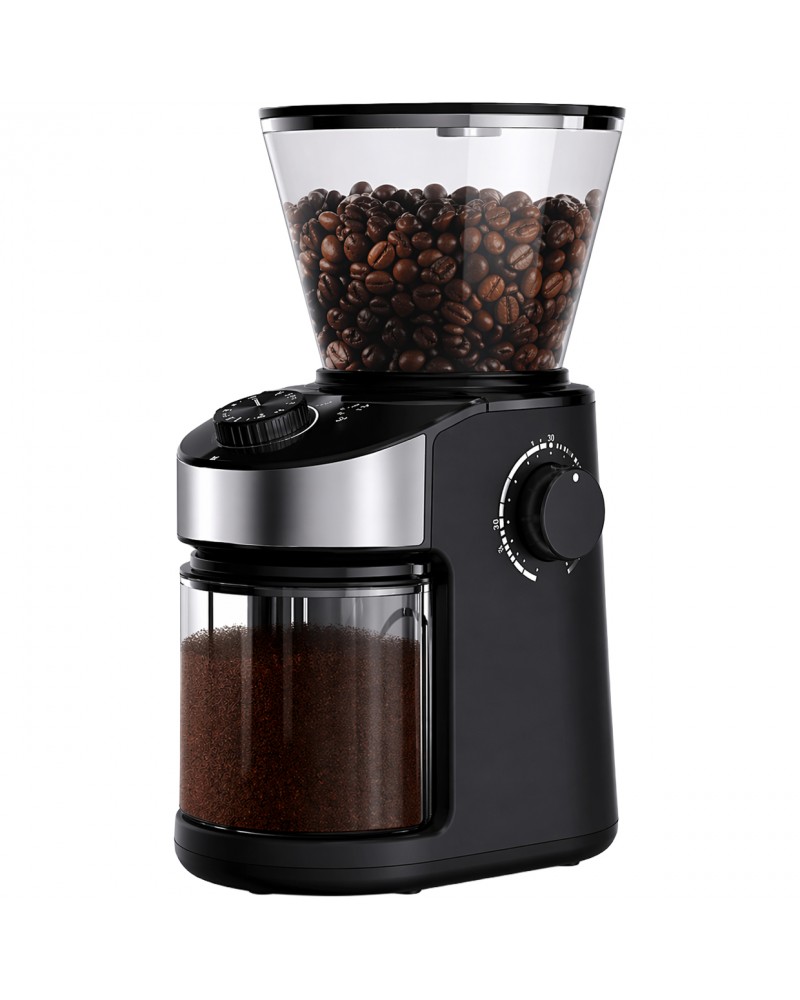 Commercial Flat Burr Coffee Grinder 150W with 240g Bean Hopper Black | TurcoBazaar CG836B Commercial Flat Burr Coffee Grinder 150W with 240g Bean Hopper Black | TurcoBazaar CG836B
