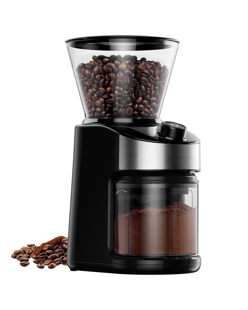 Commercial Flat Burr Coffee Grinder 150W with 240g Bean Hopper Black | TurcoBazaar CG836B Commercial Flat Burr Coffee Grinder 150W with 240g Bean Hopper Black | TurcoBazaar CG836B
