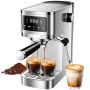 Commercial Espresso Coffee Machine 1350W 20 Bar Stainless Steel | TurcoBazaar CM1661