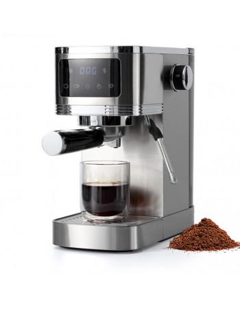 Commercial Espresso Coffee Machine 1350W 20 Bar Stainless Steel | TurcoBazaar CM1661