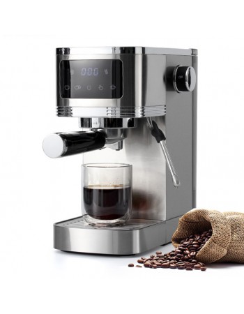Commercial Espresso Coffee Machine 1350W 20 Bar Stainless Steel | TurcoBazaar CM1661