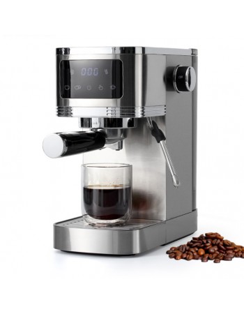 Commercial Espresso Coffee Machine 1350W 20 Bar Stainless Steel | TurcoBazaar CM1661