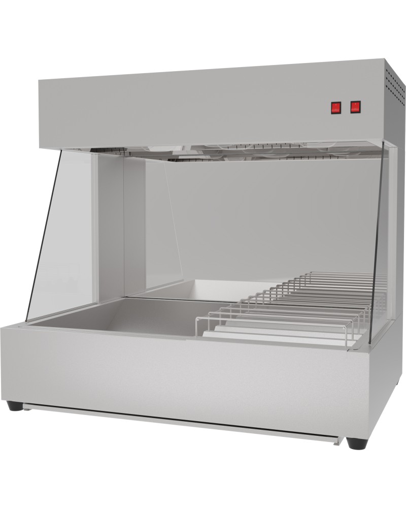 Commercial Electric Chip Scuttle & Warming Station Countertop 1000x700x931mm | TurcoBazaar CW1000 Commercial Electric Chip Scuttle & Warming Station Countertop 1000x700x931mm | TurcoBazaar CW1000