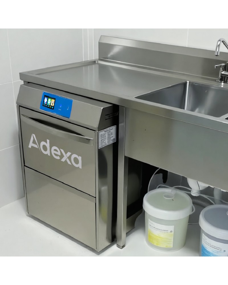 Commercial Undercounter Dishwasher with 500mm Basket 220V with Drain, Detergent & Rinse Pump | TurcoBazaar DAVS106 Commercial Undercounter Dishwasher with 500mm Basket 220V with Drain, Detergent & Rinse Pump | TurcoBazaar DAVS106