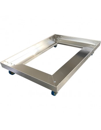 Stainless Steel Cart for 600x400mm Dough Box | TurcoBazaar DBC6040
