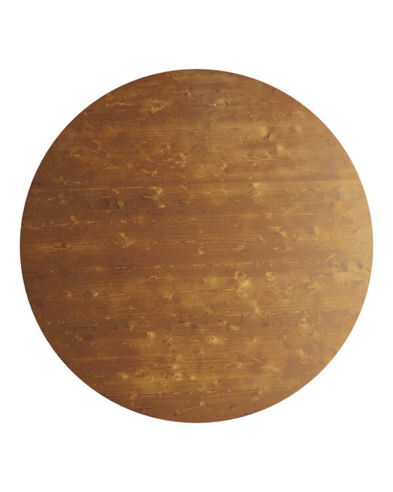 Vineyard Folding Catering Table Round 6ft Pine Wood 1800x760mm | TurcoBazaar DGW003272R