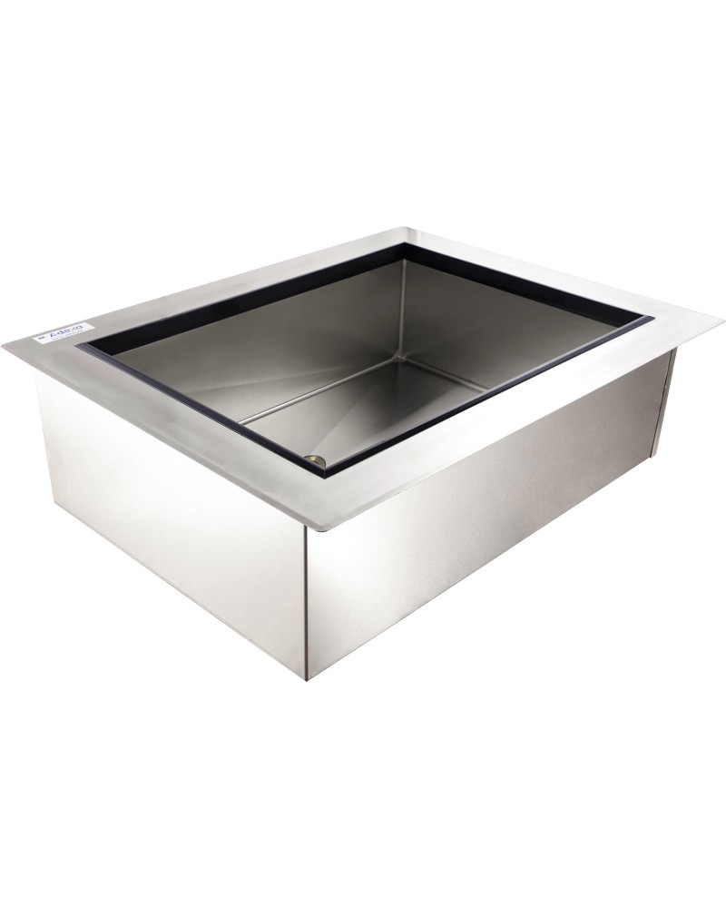 Drop-in Food Well Ice cooled Stainless steel 2xGN1/1 | TurcoBazaar DIICFW22634
