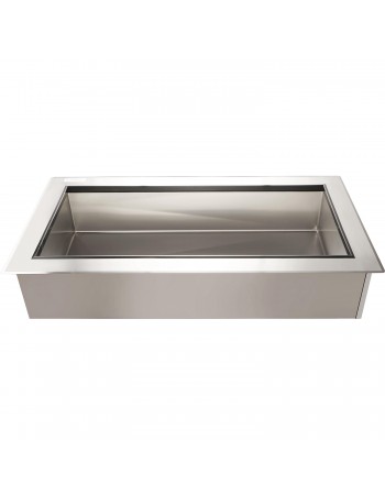 Drop-in Food Well Ice cooled Stainless steel 3xGN1/1 | TurcoBazaar DIICFW32649