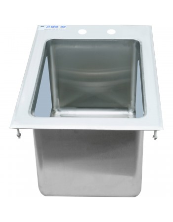 Drop-in Sink 1 bowl Stainless steel | TurcoBazaar DIS1DB101410