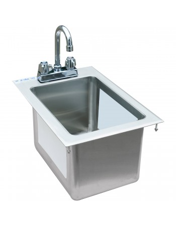 Drop-in Sink 1 bowl Stainless steel | TurcoBazaar DIS1DB101410