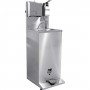 Mobile Disinfection Station Built-in water supply Stainless steel 500x655x1400mm | TurcoBazaar DKE50T