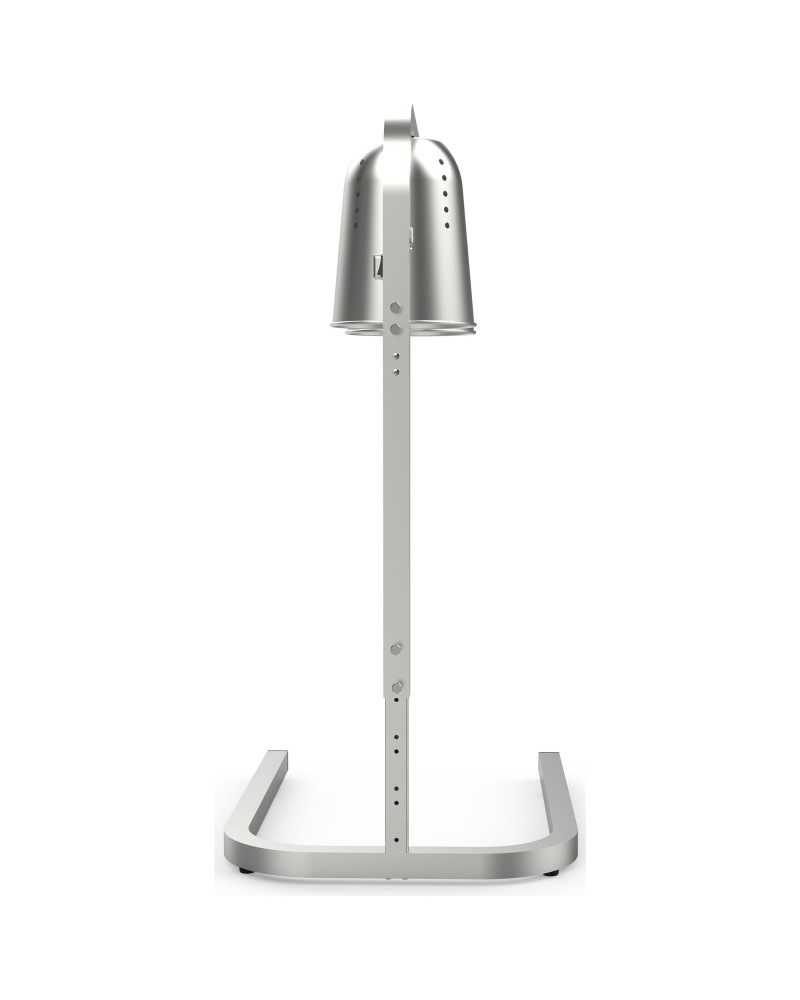Double Head Freestanding Warming Lamp Infrared Food Warmer 470×360×759mm Silver Finish | TurcoBazaar DS570