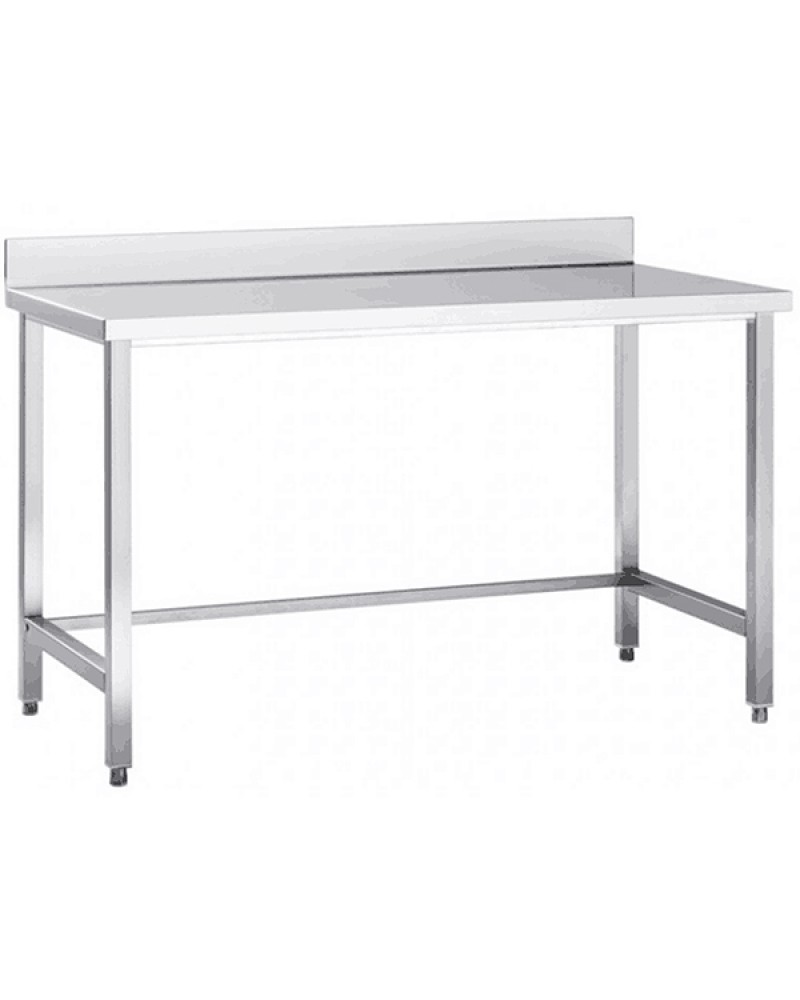 Professional Work table Stainless steel No bottom shelf Upstand 1800x700x965mm | TurcoBazaar DW7180