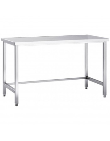 Professional Work Table Stainless Steel 1200x600x965mm | TurcoBazaar DW6120WO