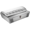 Professional Gelato & Ice Cream Serving Display Counter 100 litres Stainless Steel | TurcoBazaar DW676
