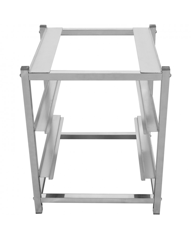 Dishwasher stand with 2 rack guides for dishwashers of Width 415-425mm & Depth 455-465mm | TurcoBazaar DWS02S