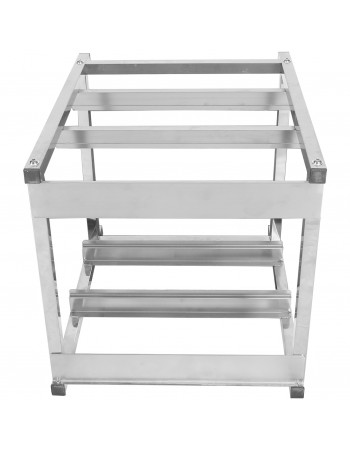 Dishwasher stand with 2 rack guides for dishwashers of Width 415-425mm & Depth 455-465mm | TurcoBazaar DWS02S