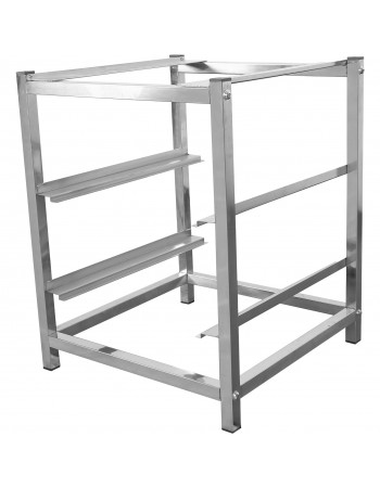 Dishwasher stand with 2 rack guides for dishwashers of Width 415-425mm & Depth 455-465mm | TurcoBazaar DWS02S