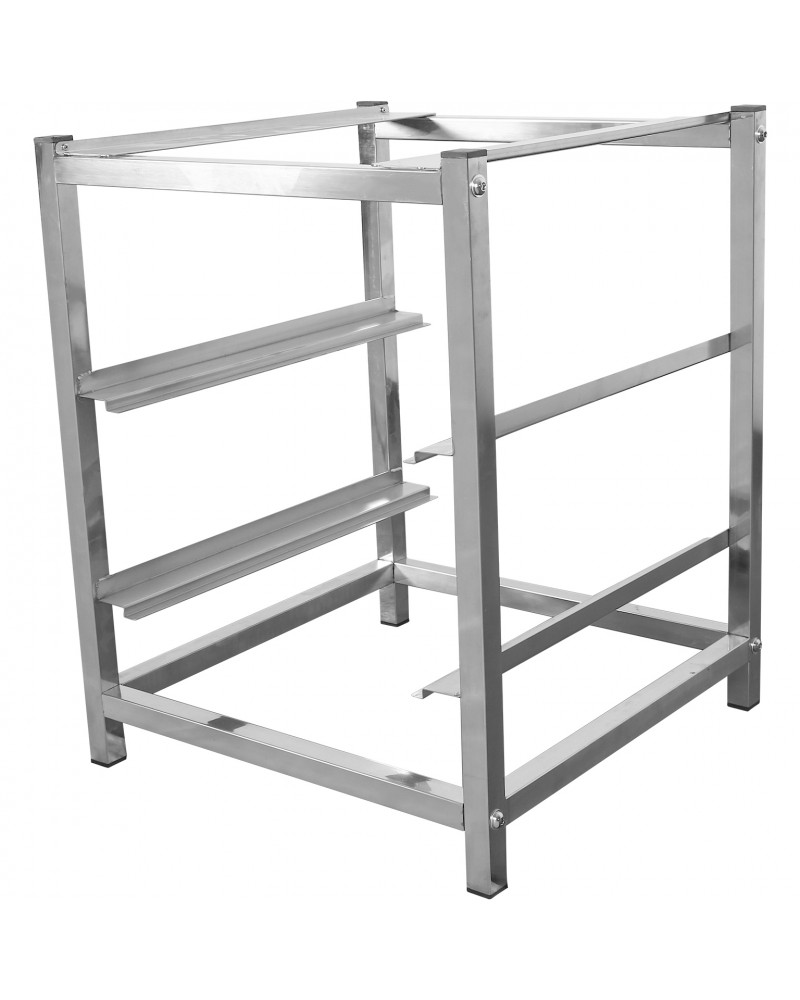 Dishwasher stand with 2 rack guides for dishwashers of Width 415-425mm & Depth 455-465mm | TurcoBazaar DWS02S