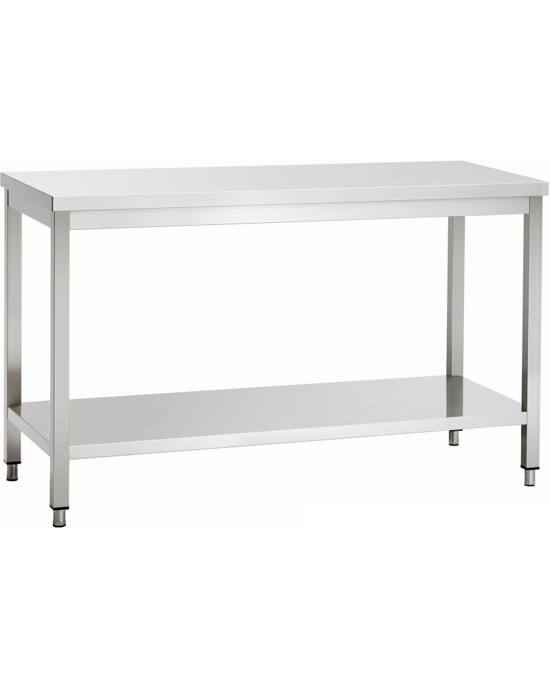 Professional Work table Stainless steel Bottom shelf Upstand 1600x600x900mm | TurcoBazaar THATS166A