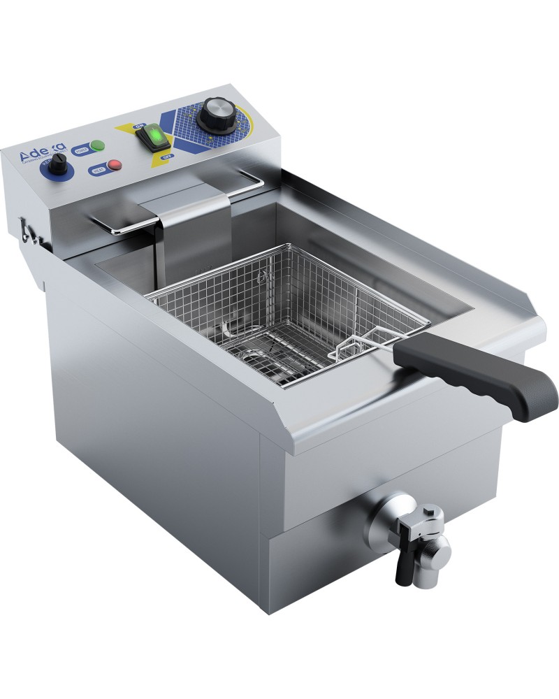 Commercial Fryer Single Electric 10 litre 3kW Countertop | TurcoBazaar EF101V Commercial Fryer Single Electric 10 litre 3kW Countertop | TurcoBazaar EF101V