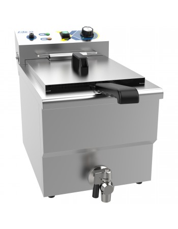 Commercial Electric Deep Fryer Countertop Single Tank 12.2L 299×510×390mm | TurcoBazaar EF121VW
