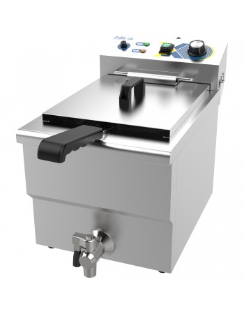 Commercial Electric Deep Fryer Countertop Single Tank 12.2L 299×510×390mm | TurcoBazaar EF121VW