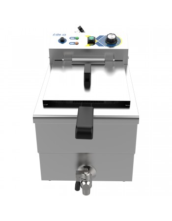 Commercial Electric Deep Fryer Countertop Single Tank 12.2L 299×510×390mm | TurcoBazaar EF121VW