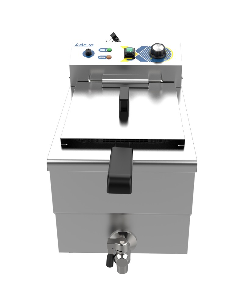 Commercial Electric Deep Fryer Countertop Single Tank 12.2L 299×510×390mm | TurcoBazaar EF121VW