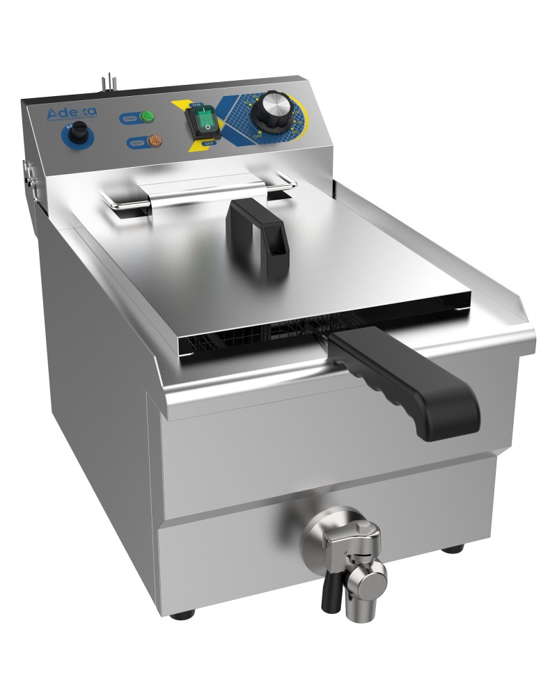Commercial Electric Deep Fryer Countertop Single Tank 13.4L 310×507×350mm | TurcoBazaar EF131V