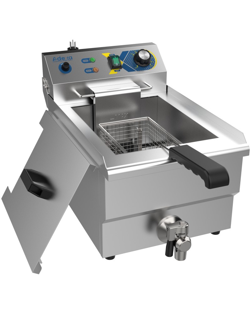Commercial Electric Deep Fryer Countertop Single Tank 13.4L 310×507×350mm | TurcoBazaar EF131V