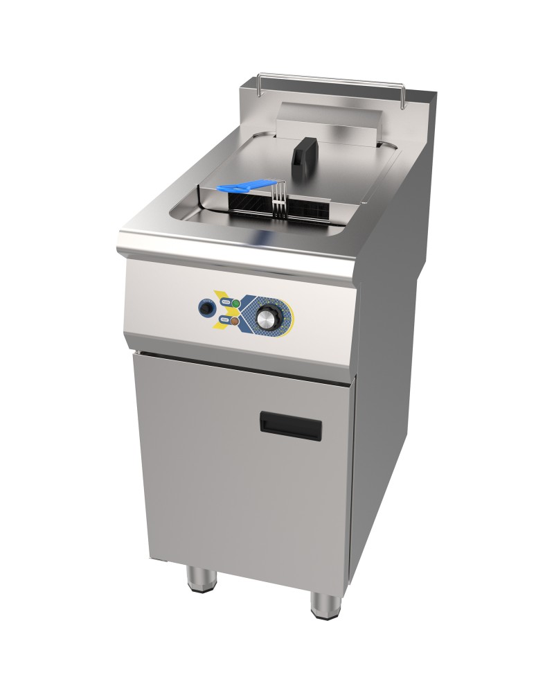 Commercial Electric Deep Fryer Floor-Standing Single Tank 25L 400×700×964mm | TurcoBazaar EF21L Commercial Electric Deep Fryer Floor-Standing Single Tank 25L 400×700×964mm | TurcoBazaar EF21L