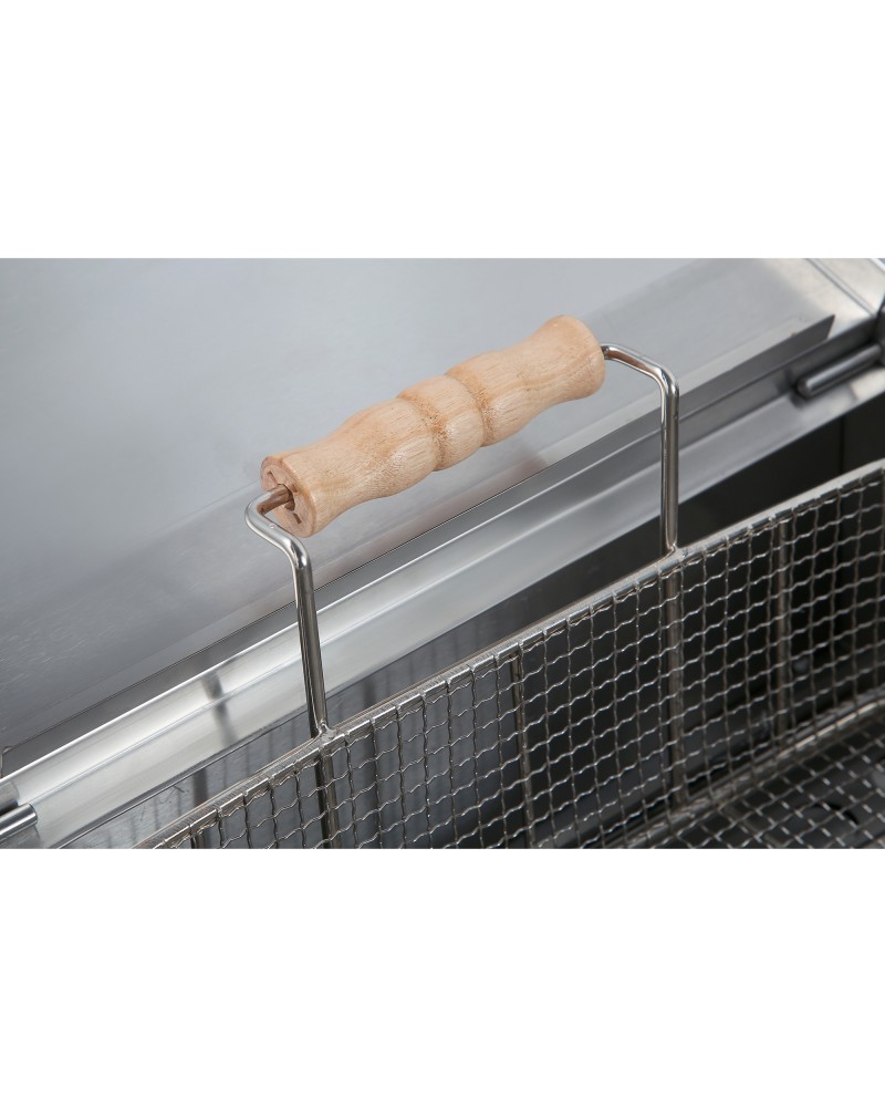 Commercial Fryer Single Tank Dual Zone Electric 26 litre 7.8kW Countertop Drainage tap | TurcoBazaar EF26L Commercial Fryer Single Tank Dual Zone Electric 26 litre 7.8kW Countertop Drainage tap | TurcoBazaar EF26L