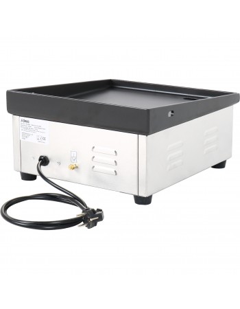 Commercial Griddle Smooth 360x380mm Enamelled plate 1.5kW Electric | TurcoBazaar EG3638