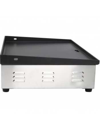 Commercial Griddle Smooth 730x500mm Enamelled plate 3kW Electric | TurcoBazaar EG7350