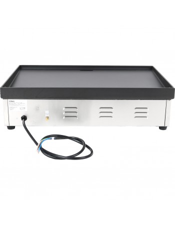 Commercial Griddle Smooth 730x500mm Enamelled plate 3kW Electric | TurcoBazaar EG7350