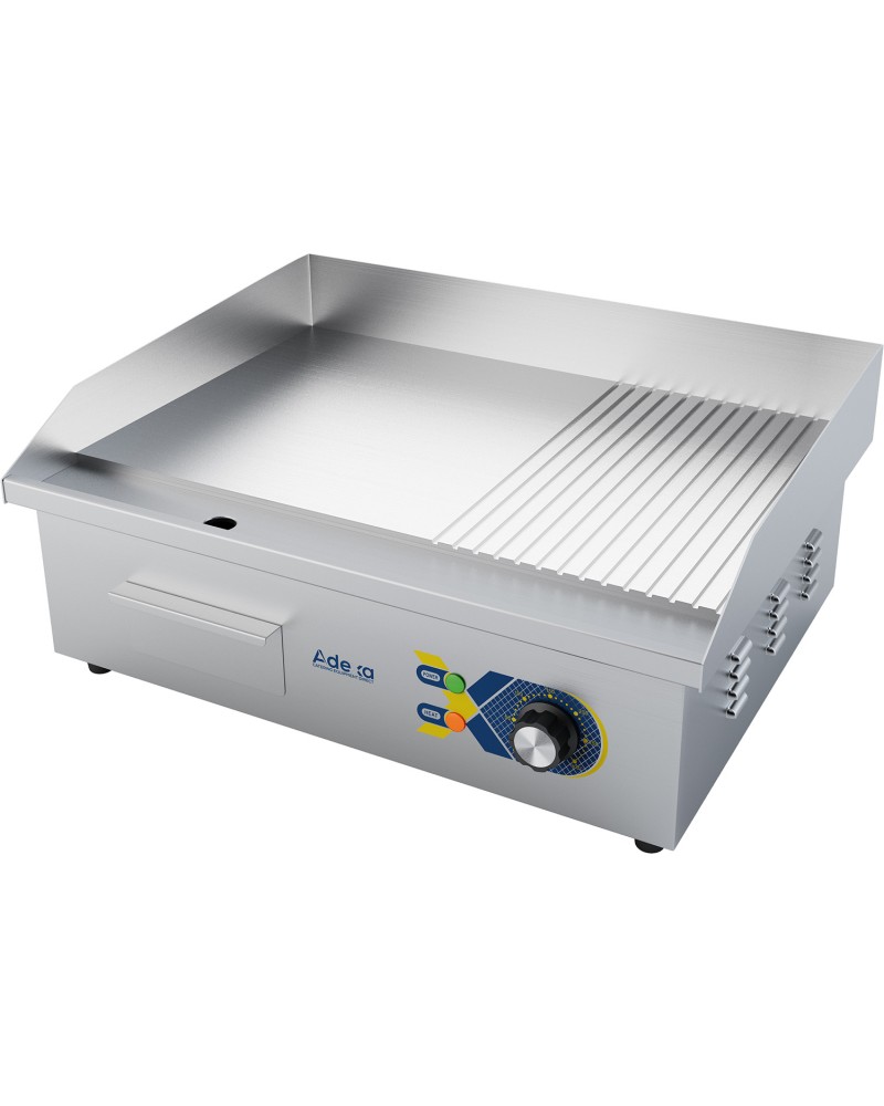 Commercial Griddle Smooth/Ribbed 550x420x240mm 3kW Electric | TurcoBazaar EG8182