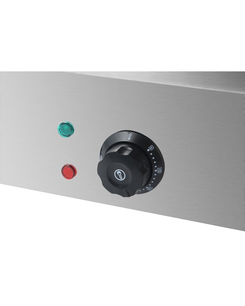 Commercial Griddle Smooth 550x400x200mm 3kW Electric | TurcoBazaar EG818B