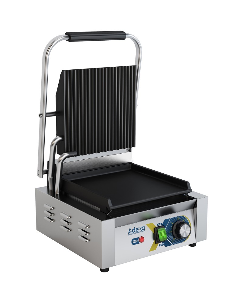Heavy Duty Panini Contact grill Single Ribbed/Smooth | TurcoBazaar EGD10B